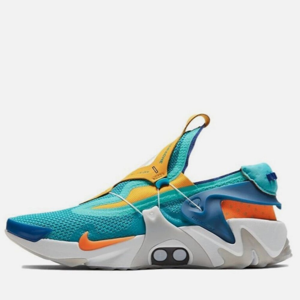 NEW NIB Nike Adapt Huarache Hyper Jade New + DS Size BV6397-300 Mens 7 Wmns 8.5